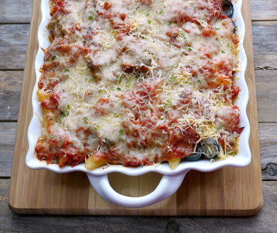 penne-pasta-pizza-bake