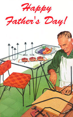 fathers day grilling card