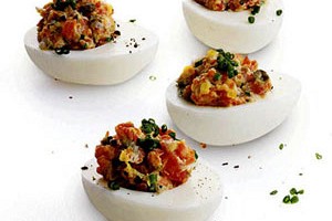 Recipe of the Week - Deviled Eggs with Smoked Salmon