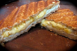 Grilled Cheese, Pear & Smoked Turkey Sandwich