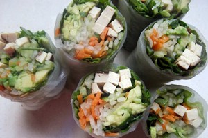 Rice Paper Salad Rolls