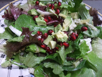 pomegranatemisosalad