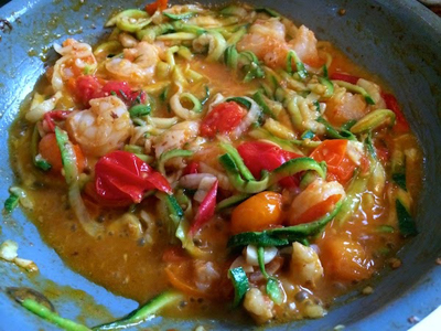 zucchininoodlesandfreshtomatosauce
