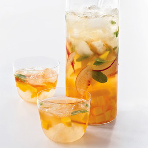 mango peach sangria