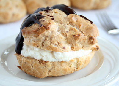 hazelnut-cream-puffs
