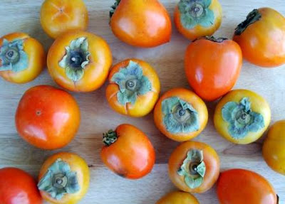 persimmons