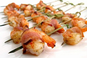 Bacon-Wrapped Shrimp