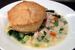 Quick Biscuit Turkey Pot Pie