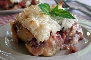 Good Neighbor's Rhubarb Dessert