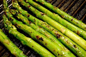 Pan Grilled Spring Asparagus