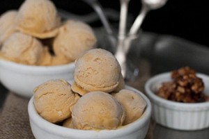 Boozy Pumpkin Pie Ice Cream