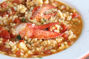 Creamy Lobster Risotto for Father's Day