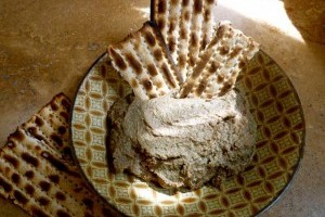 Kosher for Passover: Chicken Liver, Caramelized Onion and Porcini Pate
