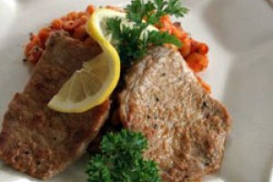 Skinny Pork Chop Scaloppini