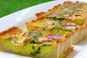 Spring Radish Tart