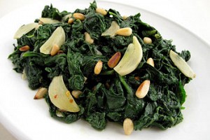 Sautéed Spinach with Garlic