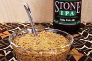 Beer-Braised Corned Beef with Homemade Mustard