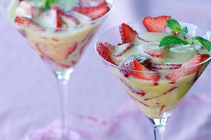 Seductive Strawberry Zabaglione