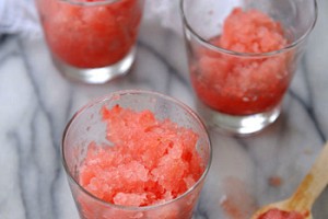 Watermelon & Fig Granita